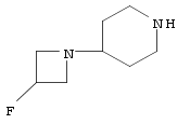 Piperidine, 4-(3-fluoro-1-azetidinyl)- cas  1147422-28-3